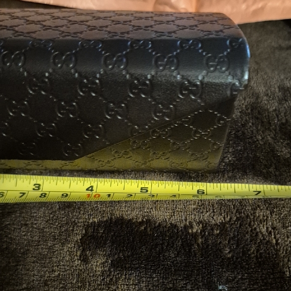 Gucci Other - Authentic  Gucci G Logos /Brown Embossed Pattern      Case Only!